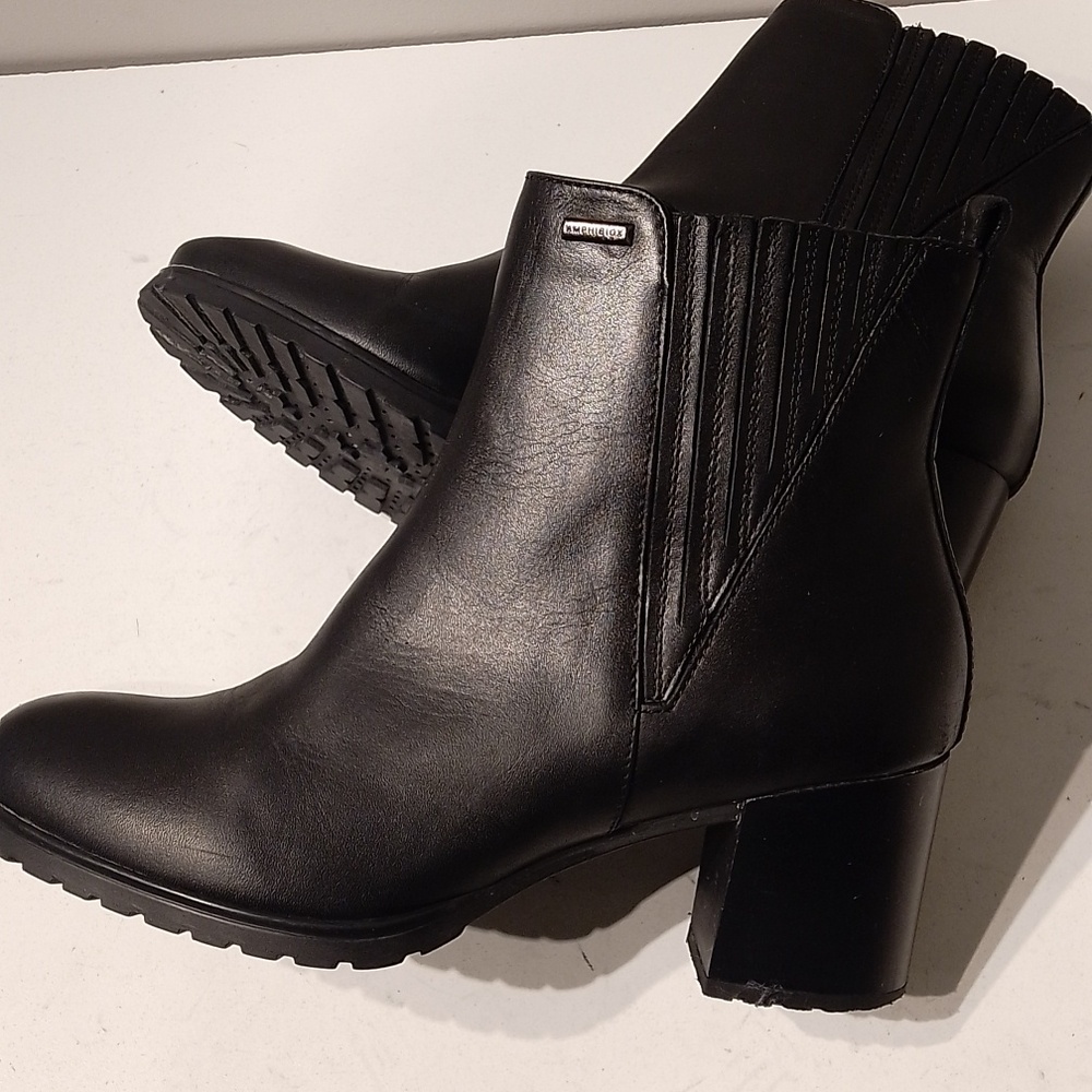 Geox womens New Lise ABX Waterproof Ankle Boots - Picture 8 of 9